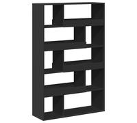 vidaXL Bookcase Black 100X33X156.5 Cm Engineered Wood, Black