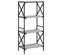 Bookcase Bookshelf Storage Cabinet Book Rack Shelf Engineered Wood vidaXL