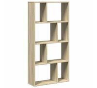 Bookcase Bookshelf Storage Cabinet Book Stand Book Rack Engineered Wood vidaXL