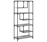 vidaXL Bookcase Sonoma Oak 81x36x176 cm Engineered Wood