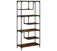 Bookcase Bookshelf Storage Cabinet Display Organiser Engineered Wood vidaXL