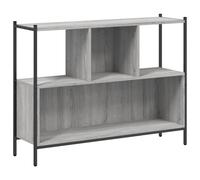 Bookcase Bookshelf Storage Cabinet Shelving Unit Rack Engineered Wood vidaXL