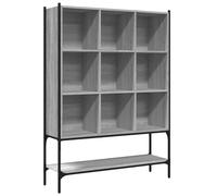 (grey sonoma) vidaXL Bookcase Bookshelf Storage Rack Highboard Book Rack Engineered Wood