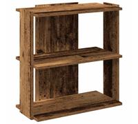 vidaXL Bookcase 3-Tier Concrete Grey 60x30x60 cm Engineered Wood bookshelf