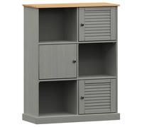 Bookcase Bookshelf Storage Shelf Storage Rack VIGO Solid Wood Pine vidaXL