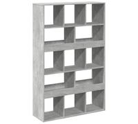 vidaXL Bookcase Concrete Grey 100X33X156.5 Cm Engineered Wood, Grey