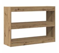 Vidaxl Bookcase Old Wood Wood Medium Book Cabinet Rectangular, Brown