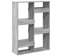 Bookcase Grey Sonoma 100x33x135 cm Engineered Wood vidaXL
