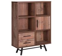 Shelving Unit ATLANTA 131 cm Brown