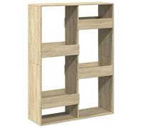 Bookcase Sonoma Oak 100x33x135 cm Engineered Wood vidaXL