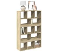 Bookcase Sonoma Oak 100x33x156.5 cm Engineered Wood Berkfield Home Brown One Size