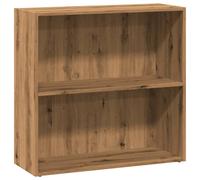vidaXL Bookcase Bookshelf Storage Cabinet Book Stand Old Wood Engineered Wood