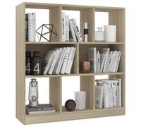 Bookcase Storage Shelf Wooden Display Cabinet Unit Multimedia Organiser Divider