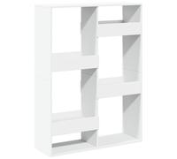 Bookcase White 100x33x135 cm Engineered Wood vidaXL