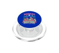 Booked And Unbothered Whippet Dog Christmas In August Reader PopSockets PopGrip for MagSafe