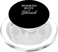 Booked Busy and Blessed PopSockets PopGrip for MagSafe