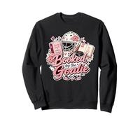 Booked by the Goalie Hockey Romance Reader Aesthetic Sweatshirt