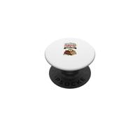 Booked Caffeinated and Unavailable Book Lover Coffee Design PopSockets Adhesive PopGrip