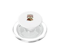 Booked Caffeinated and Unavailable Book Lover Coffee Design PopSockets PopGrip for MagSafe