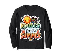 Booked for The Summer Reading Coffee Lovers Vacation Long Sleeve T-Shirt