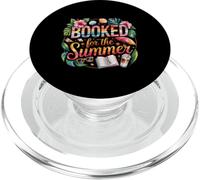 Booked for the Summer Reading Coffee Lovers Vacation PopSockets PopGrip for MagSafe