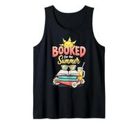 Booked for The Summer Reading Coffee Lovers Vacation Tank Top