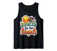 Booked for The Summer Reading Coffee Lovers Vacation Tank Top