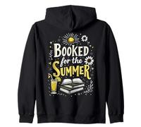 Booked for the Summer Reading Coffee Lovers Vacation Zip Hoodie