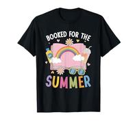 Booked for the Summer Vacation Reading Book Lover T-Shirt