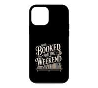 Booked For The Weekend Funny Reading Book Lover Case for iPhone 12 mini
