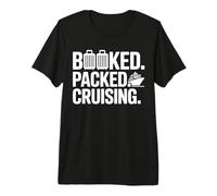 Booked Packed Cruising Vacation Trip Premium T-Shirt