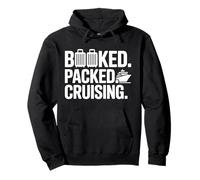 Booked Packed Cruising Vacation Trip Pullover Hoodie