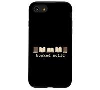 Booked Solid Library Reading Novels Literature Fiction Lover Case for iPhone SE (2020) / 7/8