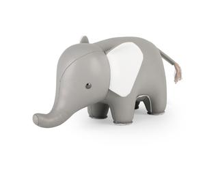Bookend Classic Elephant Grey/White Züny