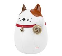 Bookend Lucky Cat Fu Tan / White Züny