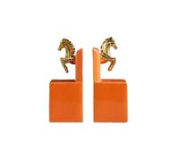 Bookend support Book Ends Decorative - Bookends for Heavy Books for Shelves Bookends