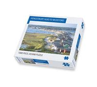 Bookends 1000 Piece Jigsaw Puzzle - Hengistbury Head to Mudeford - Dorset - 5060085102261