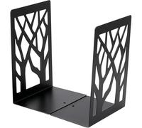Bookends 16 Pack Metal Bookends With Non-Slip Pads Heavy Duty Book Stoppers Decorative Ends Home Office Storage Organization