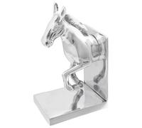 Bookends 2 pcs Silver Aluminium Decorative Stylish Modern Ends Home vidaXL