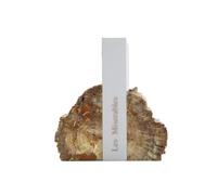 Bookends Art Bookend Minimalist Desktop Bookends Heavy,Wood Fossil Simulation Home Décor