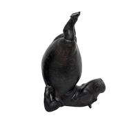 Bookends - Bookends Hippo Acrobatic Resin,Funny Bookends | for Readers Teachers Students Bookshelf Office Library Bedroom Corner