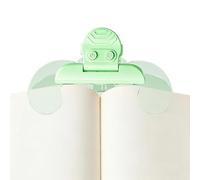 Bookends for Books | Bright Transparent LED Bookmarks | Music Clip for Reading | For Documents, Tests, Homework, School, Home, Bookstore and Kitchen