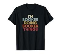 Booker Name Booker Personalized Name First Given T-Shirt