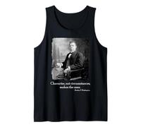 Booker Taliaferro Washington Quote on Character Make The Man Tank Top