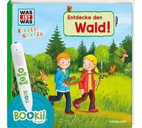 BOOKii WAS IST WAS Kindergarten Entdecke den Wald: Wald, Waldtiere und Waldforscher - ab 3 Jahren!