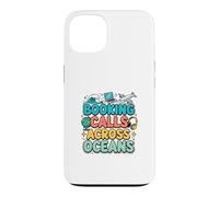 Booking Calls Across Oceans Remote Work Lifestyle Case for iPhone 13
