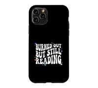 Bookish Burned Out But Still Reading Retro Book Club Case for iPhone 11 Pro