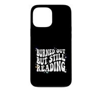 Bookish Burned Out But Still Reading Retro Book Club Case for iPhone 13 Pro Max