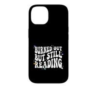 Bookish Burned Out But Still Reading Retro Book Club Case for iPhone 14