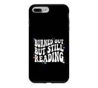Bookish Burned Out But Still Reading Retro Book Club Case for iPhone 7 Plus/8 Plus